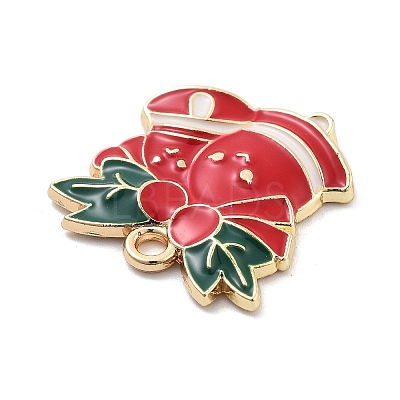 Christmas Theme Alloy Enamel Pendants X1-ENAM-D060-04C-1