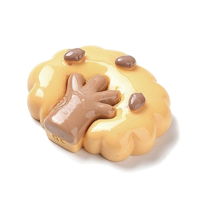 Autumn Theme Opaque Resin Cabochons LS-CRES-A055-01C-1