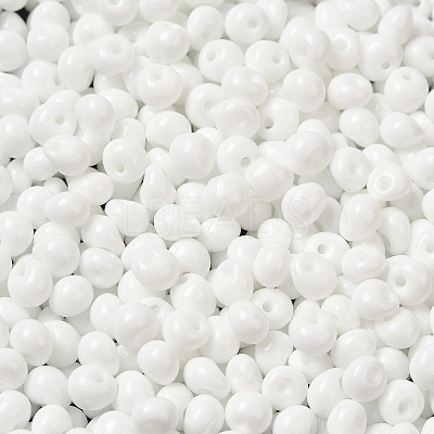 6/0 Opaque Baking Paint Glass Seed Beads X1-SEED-M012-02A-37-1