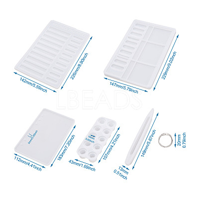 DIY Notebook & Pen Silicone Molds DIY-FW0001-07-1