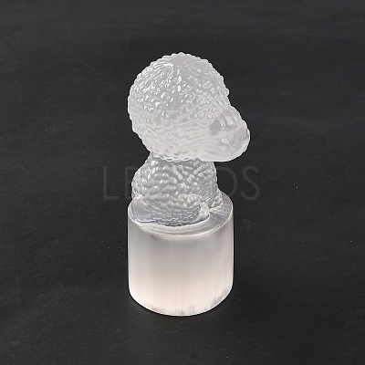 Natural Selenite Figurines DJEW-Q006-01H-1