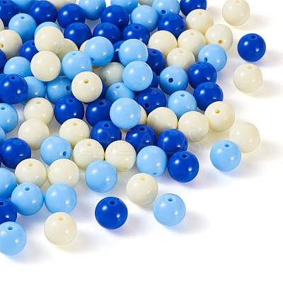 Opaque Acrylic Beads OACR-TAC0014-06G-1
