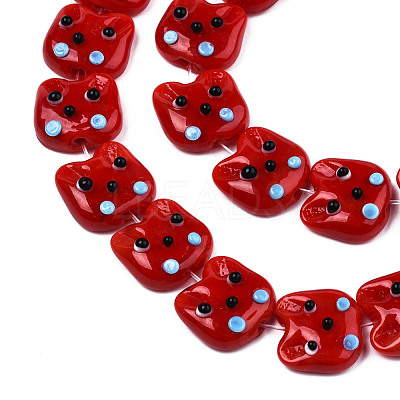 Handmade Lampwork Beads LAMP-N029-012D-1