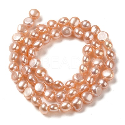 Natural Cultured Freshwater Pearl Beads Strands PEAR-E017-36-1