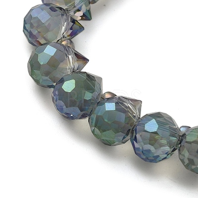 Electroplate Glass Beads Strands EGLA-D030-17U-1