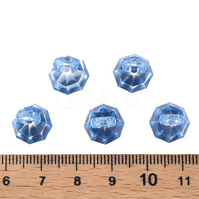 Transparent Acrylic Pendants MACR-S373-125-B10-1