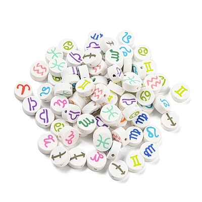 Handmade Polymer Clay Beads CLAY-E005-02-1