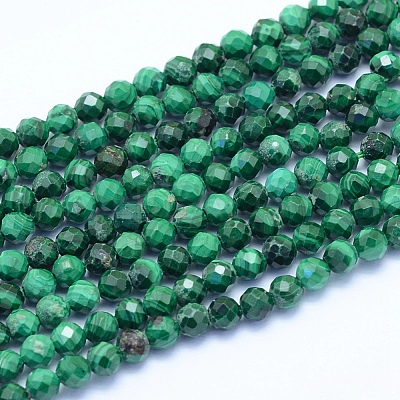 Natural Malachite Beads Strands G-I279-E15-03-1