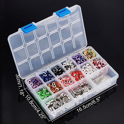 820Pcs DIY Evil Eye Themed Pendant Making Kits DIY-NB0004-89-1