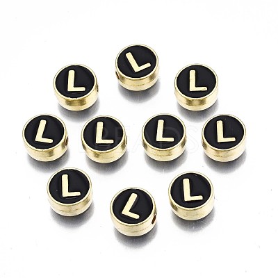 Alloy Enamel Beads ENAM-N052-006-02L-RS-1