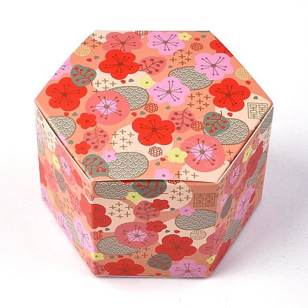 Hexagon Shape Candy Packaging Box CON-F011-02A-1