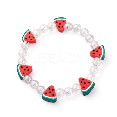 Stretch Kids Bracelets BJEW-JB06325-02-1