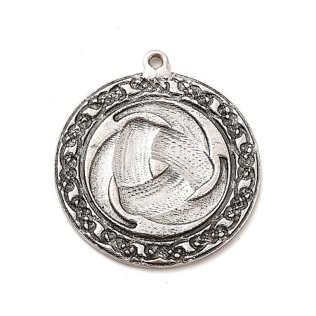 Tibetan Style Alloy Pendants PALLOY-B008-07AS-1