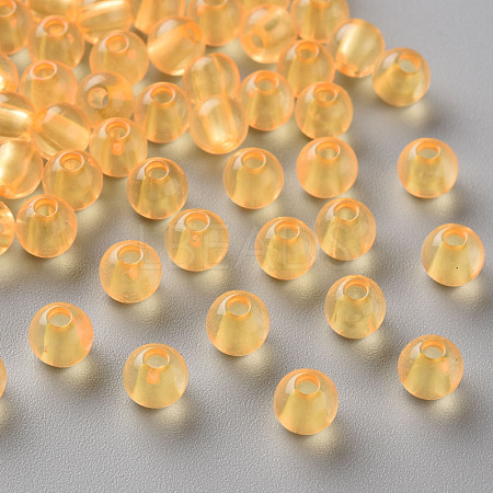 Transparent Acrylic Beads X-MACR-S370-A6mm-719-1