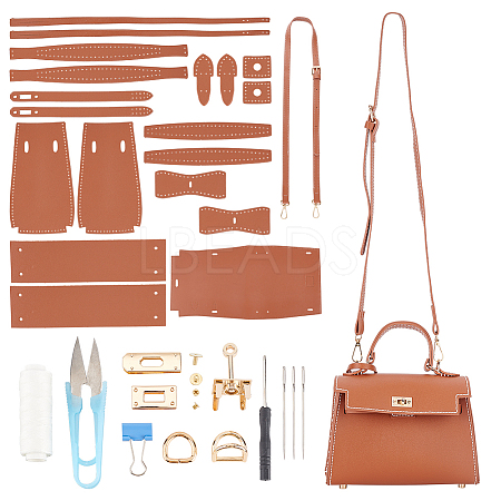 DIY Imitation Leather Handbag Making Kits DIY-WH0374-63B-1