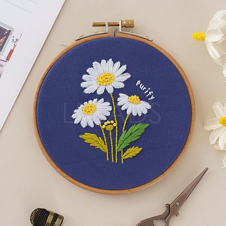 DIY Embroidered Making Kit DIY-F088-05B-1