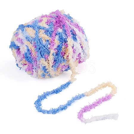 Segment Dyed Super Bulky Polyester Yarn YCOR-TADJ0001-02A-1