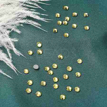 Preciosa&reg Crystal Hotfix Flatback Stones Y-PRC-HSS16-80250-1