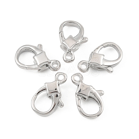 SHEGRACE Brass Lobster Claw Clasps XGR0097P-130P-1