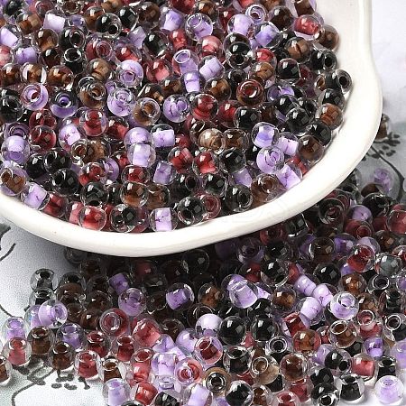 Transparent Glass Round Seed Beads X1-SEED-B001-05A-18-1