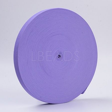 Colored Flat Elastic Rubber Band EC-WH0002-34-1