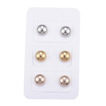 304 Stainless Steel Ear Studs EJEW-G210-01-1