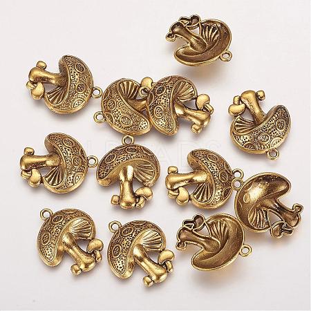 Tibetan Style Alloy Pendants X-TIBEP-10995-AG-1