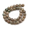 Natural Tibetan 3-Eye dZi Agate Beads Strands G-A240-A03-01-3