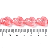 Transparent Glass Enamel Beads Strands GLAA-B021-06H-4