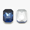 Pointed Back Glass Rhinestone Cabochons RGLA-T079-8x10mm-13-2