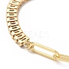 Cubic Zirconia Tennis Bracelet BJEW-A132-17G-01-4