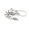 Tibetan Style Alloy Pendants PALLOY-P293-089AS-1