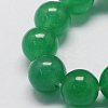 Natural White Jade Bead Strands G-R165-10mm-14-1