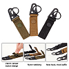 6Pcs 3 Colors Zinc Alloy Outdoor Carabiners Hanger Buckle Hook TOOL-FH0001-21-2