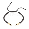 Adjustable Braided Polyester Cord Bracelet Making AJEW-JB01109-01-1
