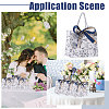 Floral Printed Paper Gift Tote Bags ABAG-WH0044-82A-7