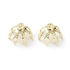 Brass Bead Cap Pendant Bails KK-H739-19-2