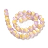 Natural Selenite Beads Strands G-P493-03E-4