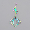 Ion Plating(IP) 201 Stainless Steel Big Pendants LS-STAS-S105-LA590-1