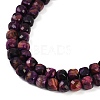 Natural Tiger Eye Dyed Beads Strands G-H028-A01-07A-2