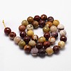 Natural Mookaite Beads Strands X-G-D840-30-8mm-2