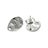 Non-Tarnish 304 Stainless Steel and 201 Stainless Steel Stud Earring Findings LS-STAS-L024-003P-07-2