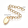 PVD Vacuum Plating 304 Stainless Steel Chain Extender LS-STAS-G221-23G-2