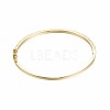 Colorful Cubic Zirconia Classic Tennis Bangle BJEW-S141-04G-NF-4