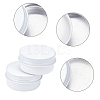 Round Aluminium Tin Cans CON-WH0079-13C-4