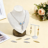 8Pcs 2 Colors Rack Plating Brass Micro Pave Clear Cubic Zirconia Pendants KK-BC0015-84-4