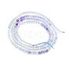 Natural Fluorite Beads Strands G-P457-A01-19-3