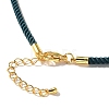 Nylon Milan Cord Necklace Making MAK-M028-01G-25-3