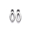 Tibetan Style Alloy Pendants TIBE-S108-108O-AS-RS-2