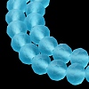 Transparent Glass Beads Strands EGLA-A034-T10mm-MD08-5